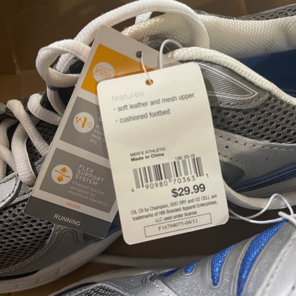 NWT Champion Gray Mens Running Sneaker - Picture 4 of 10